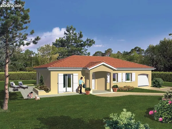 Maison 93 m² avec terrain à SAINT-GEORGES-D'ESPERANCHE (38)