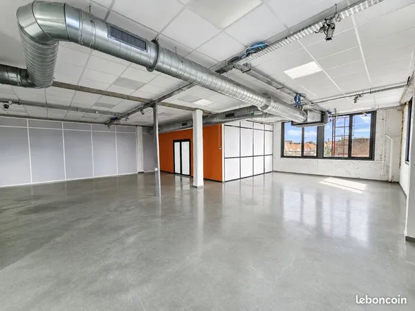 Bureaux modulables 211 m² avec ascenseur - Roubaix