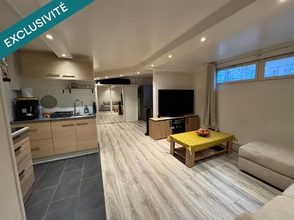 STUDIO T1 Au RDC - 32 M2 - MANTES-LA-JOLIE 78200