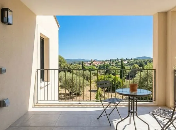 Coup de coeur à Éguilles : T2 avec terrasse & parking