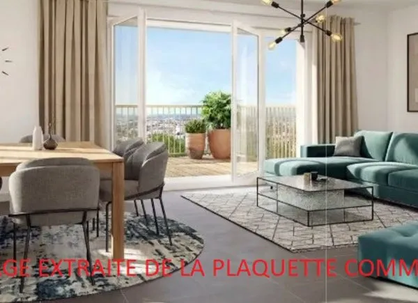 Appartement 2 pièces 39 m²