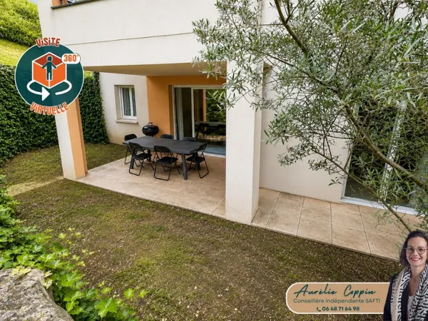 Rare T4 avec jardin dans résidence récente
