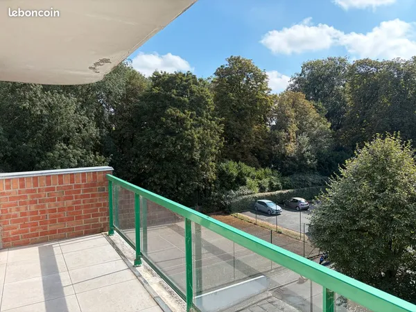 T3 de 64 M² avec terrasse et garage fermé-Lille