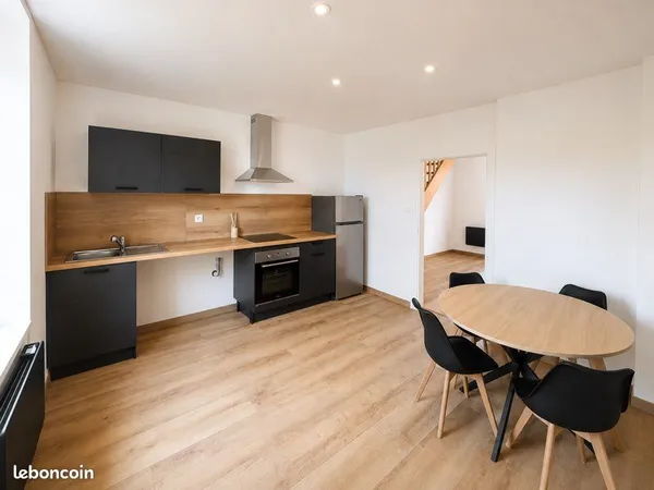 Duplex meublé 55 m² - terrasse, parking & cave - golbey