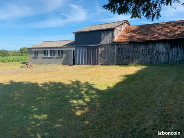 Entrepôt maison terrain