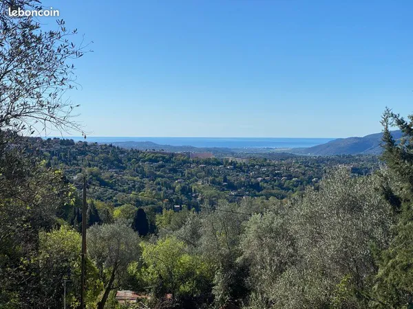 Terrain avec permis vue panoramique