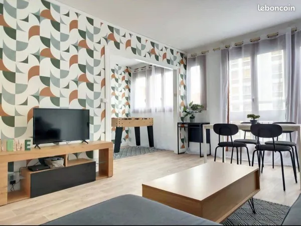 Appartement meublé 3 chambres - Entreprises / mobilité pro - Amiens Nord - 2 000 CC