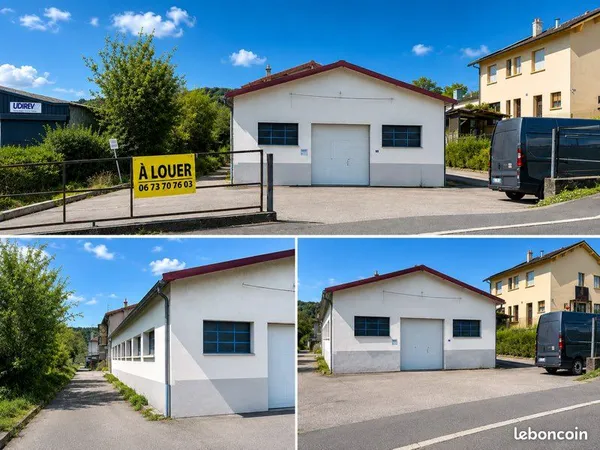 Local commercial à louer - 500 m² modulables - brives-charensac