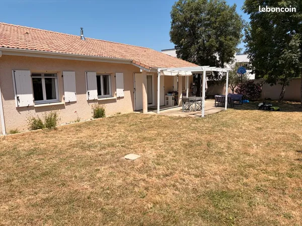 Maison 95m2 4 pièces - plan pied