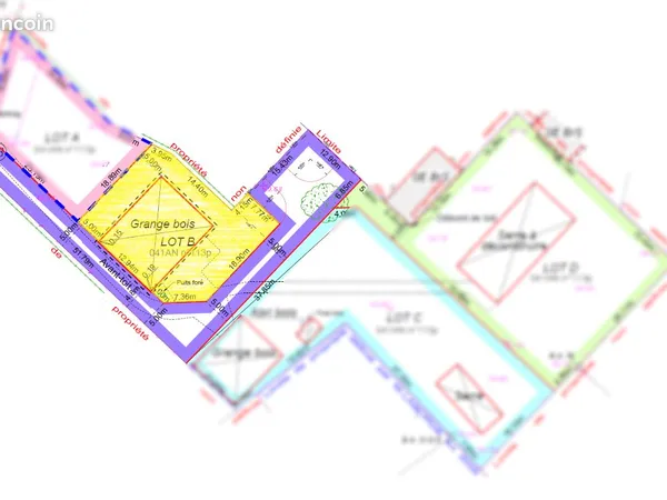 Terrain 541 m² Belin-Béliet