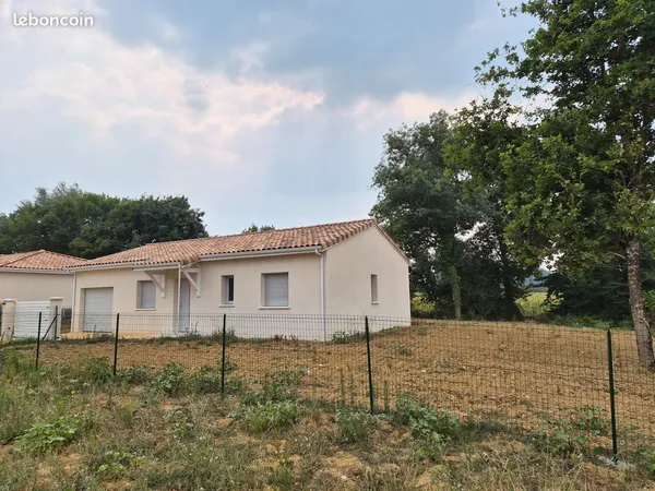 Maison neuve 4 pièces Villeréal