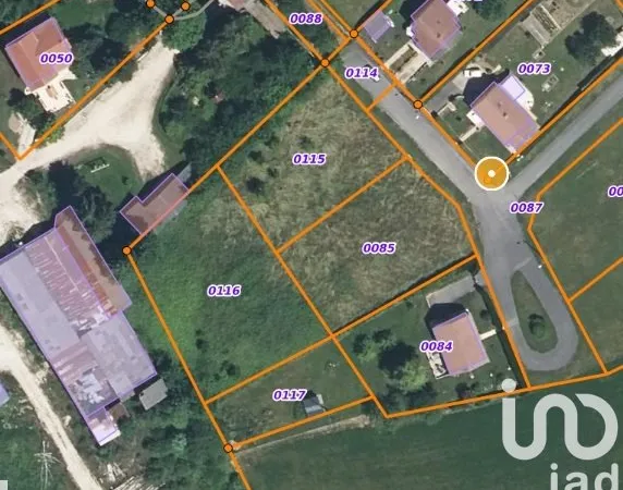 Terrain 1400 m²