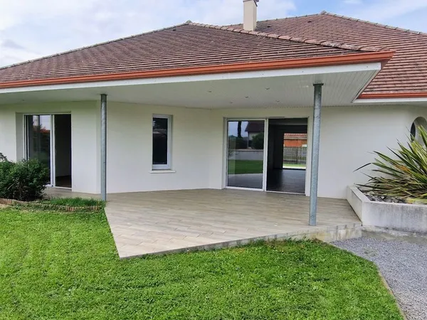Plain-pied 128m² DPE A - Maison BBC, terrain 970m² — Denguin, 15 min Pau
