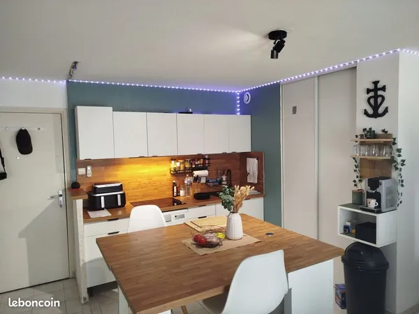 Location T2 meublé