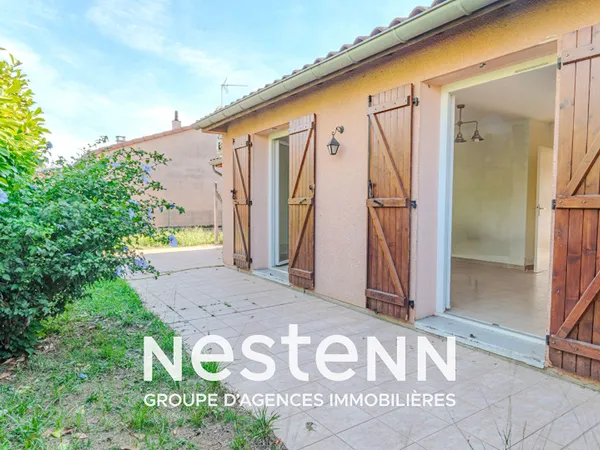 Maison de plain-pied 3 pièces à louer à Albi avec jardin et garage quartier du Breuil.