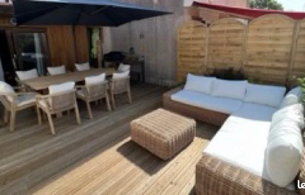 Location Maison centre ville vieux boucau