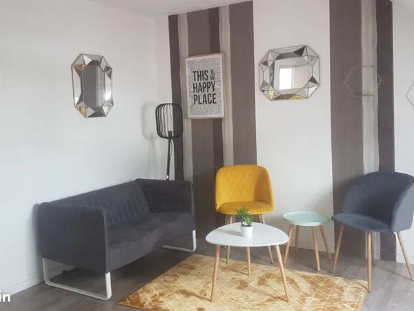T1 bis st serge fac 37m2 meublé