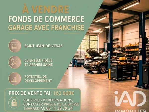 Fonds de commerce 1 pièce 264 m²