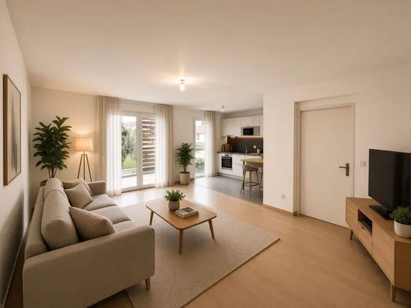 Appartement 3 pièces 64 m²