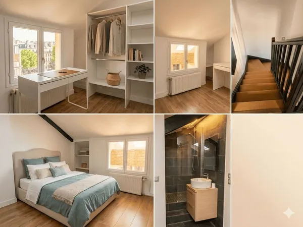 Appartement 4 pièces 55 m²