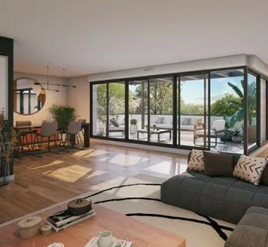 Appartement en rez-de-chaussée 3 pièces 61 m²