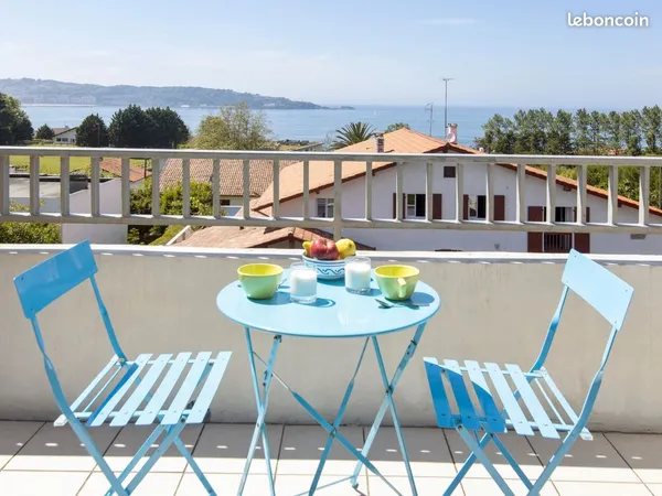 Location à l'année duplex T4 Hendaye deux jumeaux