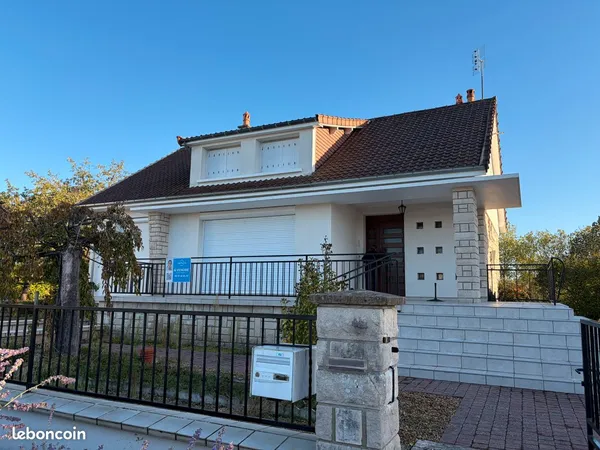 🏡 Maison familiale 108 m² - 4 chambres - Ruillé-sur-Loir