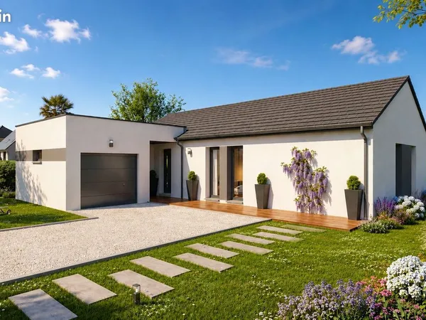 Projet de construction d'une maison 90 m² avec terrain à PARAY-LE-MONIAL (71)