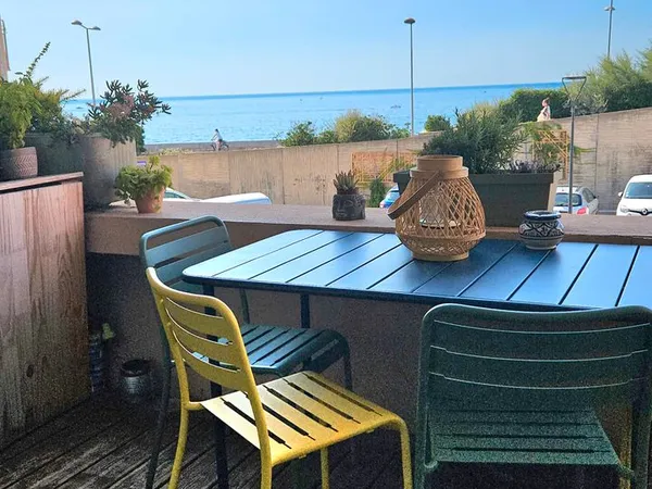Appartement Sète T2 terrasse vue mer