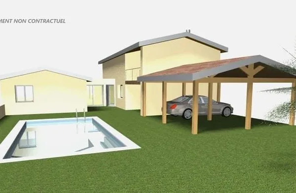 Maison en cours de construction