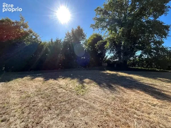 Terrain constructible de 599 m2