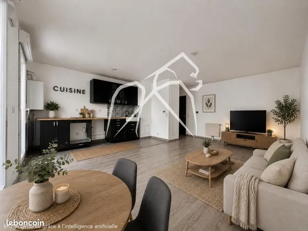 Appartement 3 pièces 61 m²