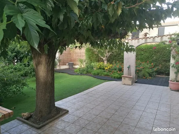Vend villa T4 et jardin aménagé