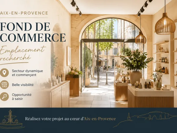 Fonds de commerce 40 m²