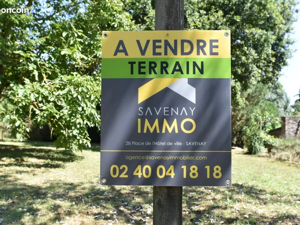 Secteur savenay - terrain constructible de 600 m² environ
