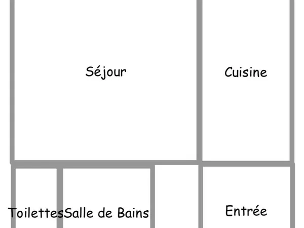 T1 bis sur la place Cormontaigne