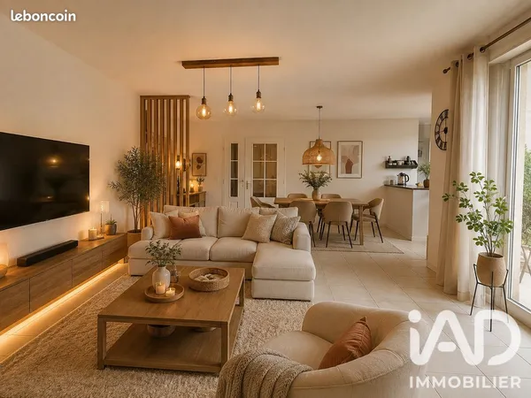 Appartement 3 pièces 61 m²