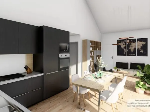 Maison neuve 3 pièces 50 m²