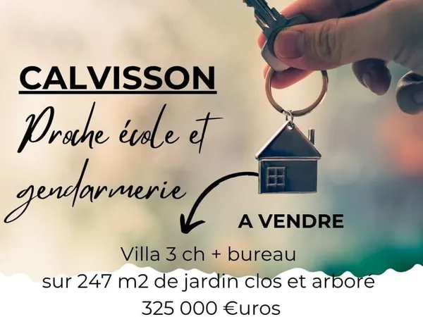 Maison Vente Calvisson 4p 94m² 325000€