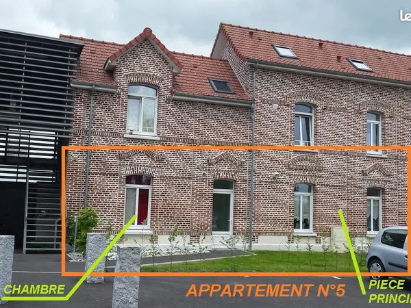 Bel appartement T2 à Le Parcq