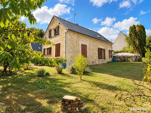 Maison en pierre — 3 chambres + dépendances — Ressons-le-Long entre Compiègne/Soissons Maison en pie