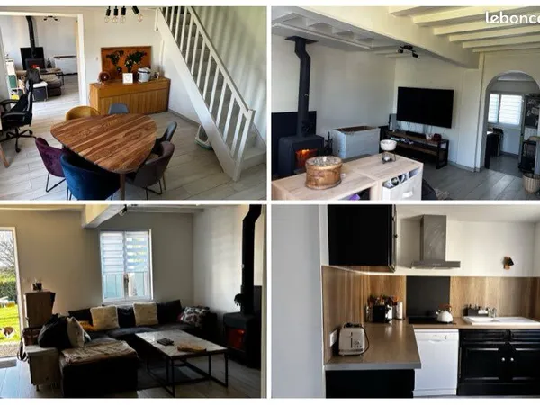 Maison rénovée de 82 m²