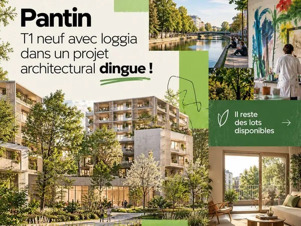 Appartement 1 pièce 37 m²