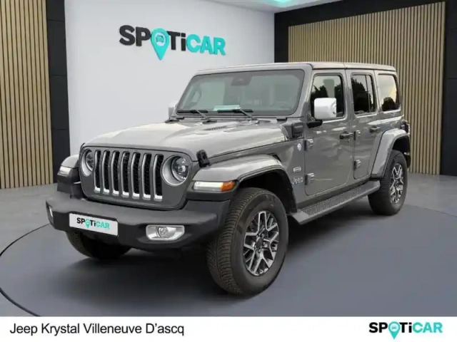 Jeep Wrangler unlimited 2.0 t 380ch 4xe overland command-trac my23 — photo 16