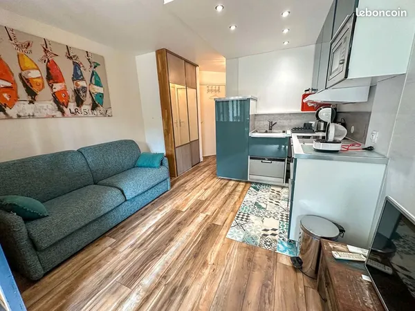 Studio 1 pièce 23 m²
