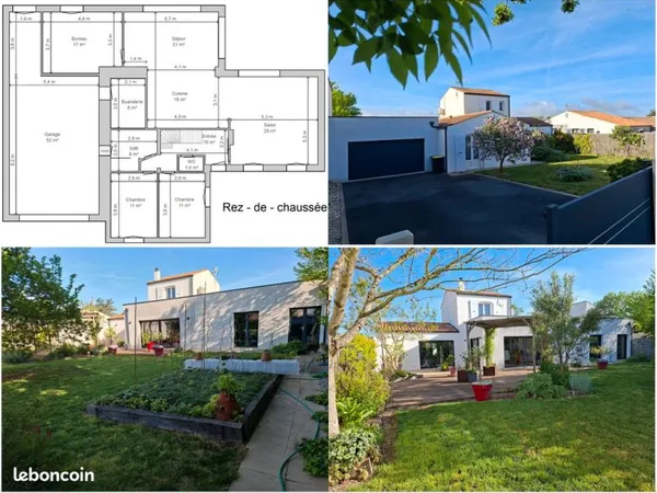 Maison 150m2 - La Jarrie - 515 000