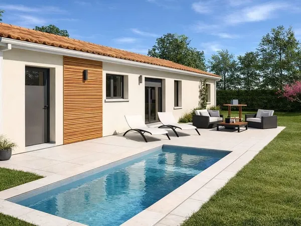 Projet de construction d'une maison 90 m² avec terrain à SAINTE-FEREOLE (19)