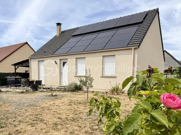 Maison individuelle de plain-pied - Secteur Andé (27) - 3 chambres - Jardin de 845 m²