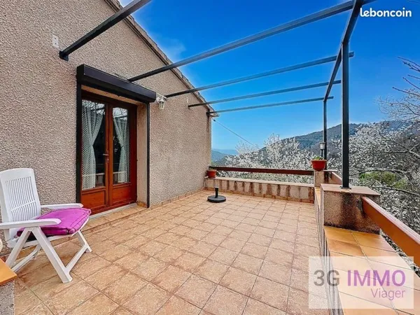 Viager | Maison T3 | 3p | 2ch | 75 m² | La Porta | Expo Sud-Est | Terrasse · Jardin