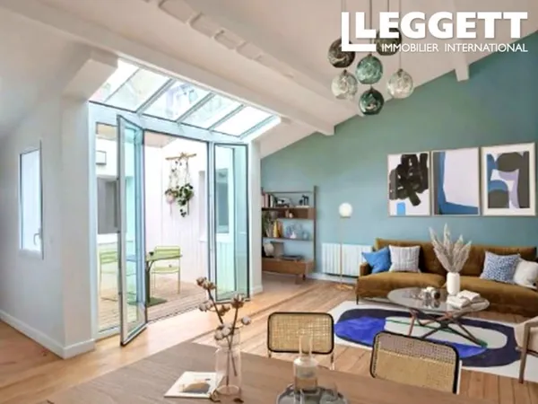 75014, Paris, appartement haut de gamme (T3 - 2 chambres) aux 2e étage offrant 51.19m2